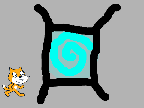 Scratch cat goes to the past and freaks Out (Emotional)