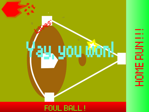 AR Baseball (video sensing motion game)
