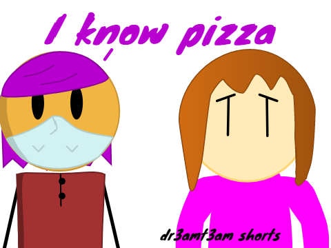 I know Pizza (dr3amt3am shorts)