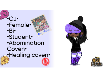 My TOH character