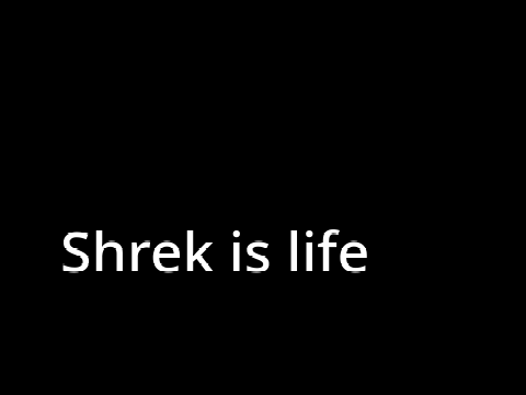 why Shrek