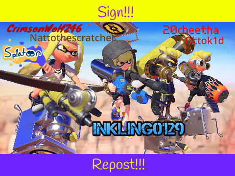 Sign this and Repost if you think Splatoon 3 should have a Salmon Run Story Mode! remix