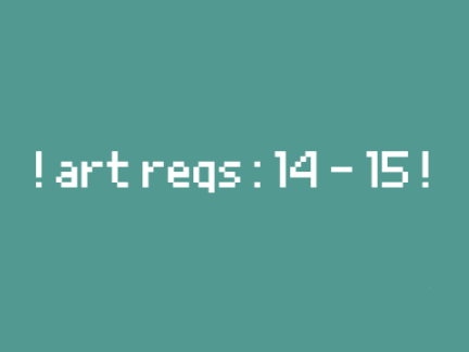 [ art reqs :: 14/15 ]