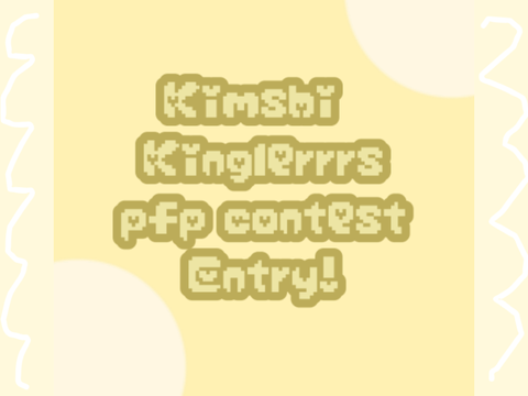 {0PEN} Pfp contest~Entry