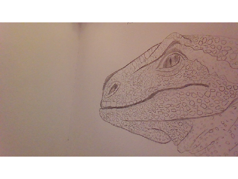 Jurassic world Blue sketch