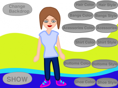 Modern Dress Up