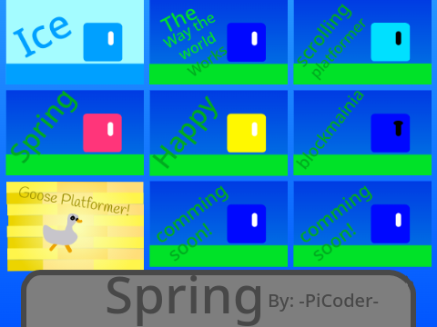 Lots of Platformers! 3 x 3