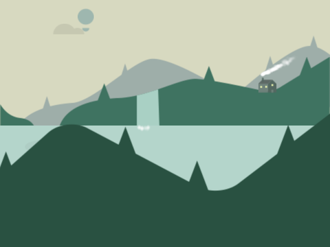 Cabin but it’s a parallax