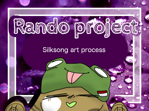 Silksong art process (low quality lol)