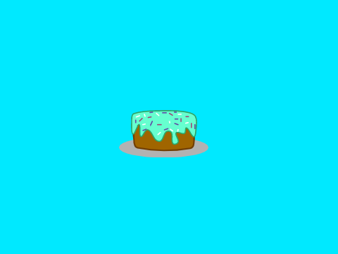 scratch surprize/the cake/made by E.L 5B TGC