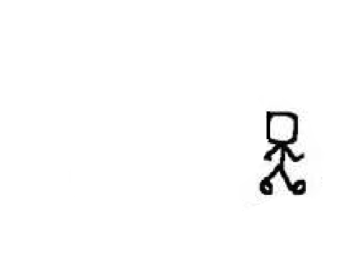 stick man moving 