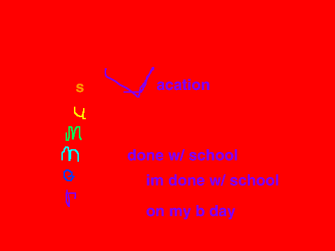SUMMER VACATION