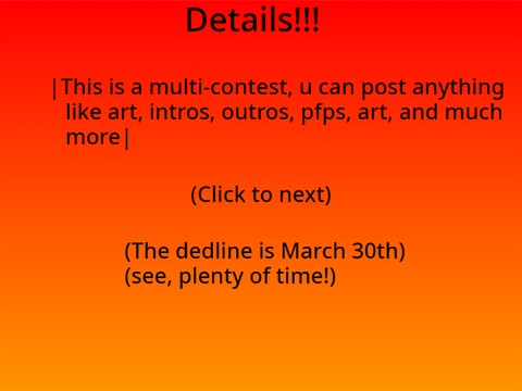 |50+ Follower contest|