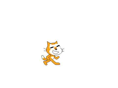 blinking cat