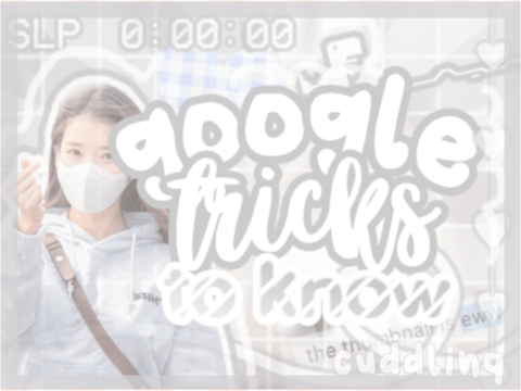 ✦ google tricks