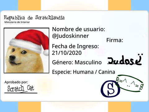 Documento Oficial de la Republica de Scratchlandia.