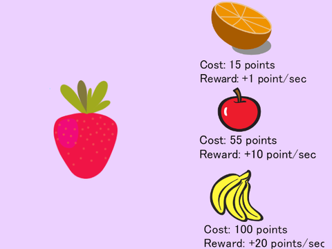Fruit clicker game