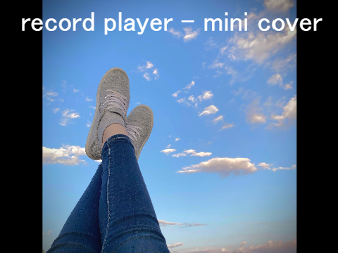 record player | mini cover