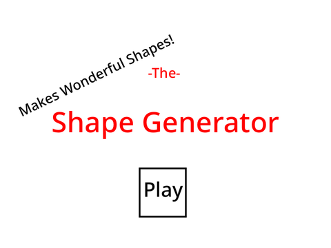 Shape Generator Ultra