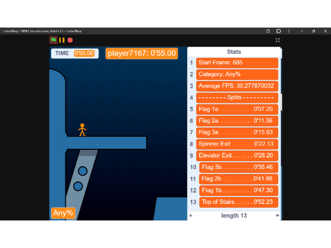 My "Massive Multiplayer Platformer" Personal Best