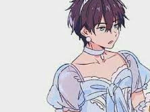 Luke in a princess dress