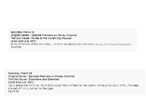 MARCH SYNOPSES!!!!