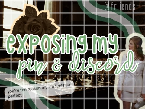 ✿ exposing my p!n and d!sc0rd ꒱꒱