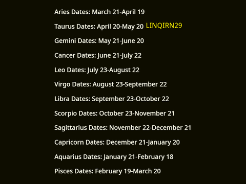 ZODIAC SIGN remix