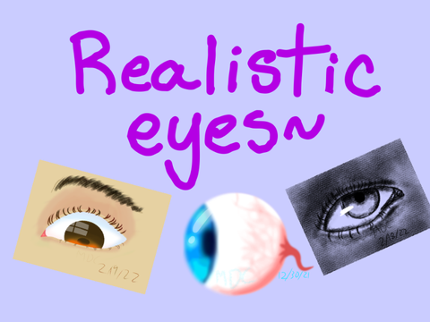 My realistic eyes o.o