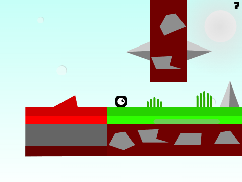 Three Key Platformer モバイル対応/mobile compatible