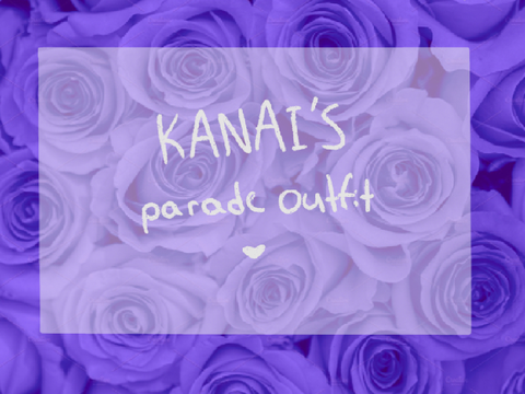 [ Kanai’s Parade outfit ]