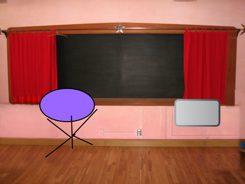 That block, part one of the stickman show