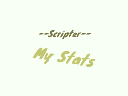 My Stats