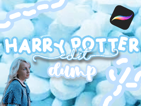 ✄ Aesthetic HP Edit Dump!