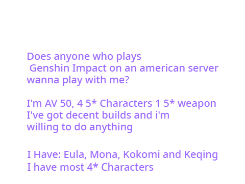 question