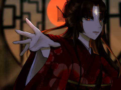 天照大 | {Amaterasu} | Debut Art