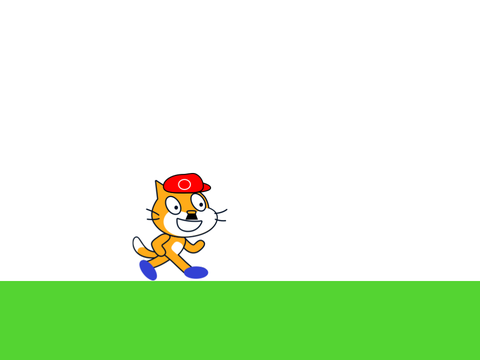 【マリオ素材】猫が走るだけ