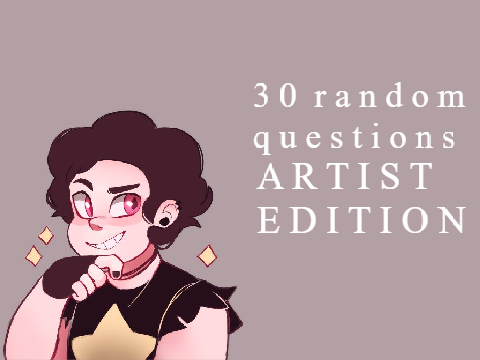 30 random questions: artist edition! CaliMix