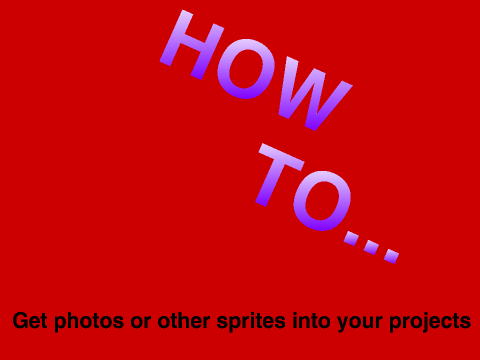 HOW TO...