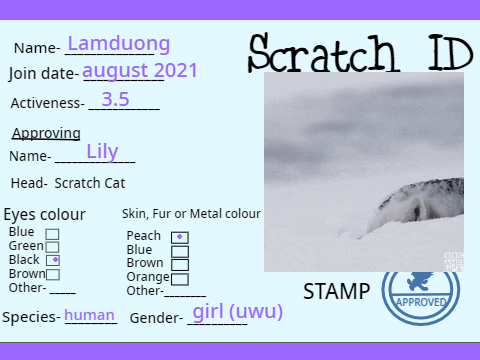 New Scratch ID of mines