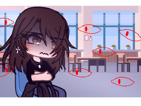 All eyes on me // Gacha meme // original plot 