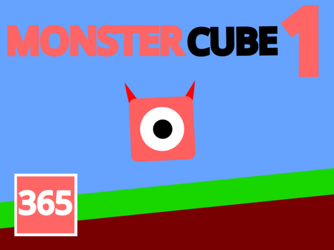 Monster Cube - platformer