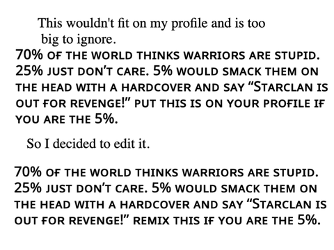 Remix if u are the 5%