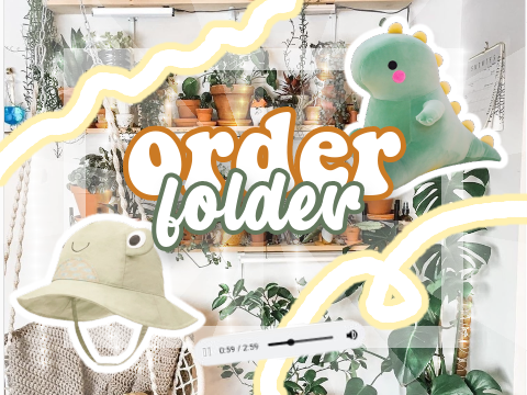 ➶ order folder ○