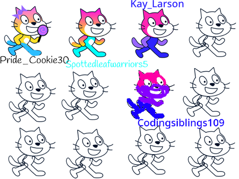 Add yourself as a pride scratch cat! <3 remix remix remix