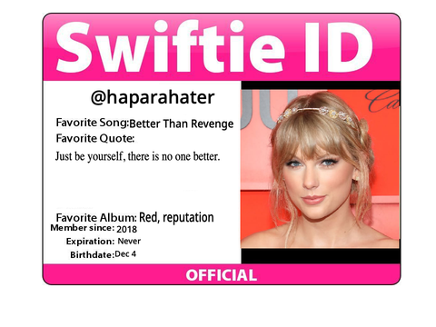 PinkStars02's Swiftie ID remix