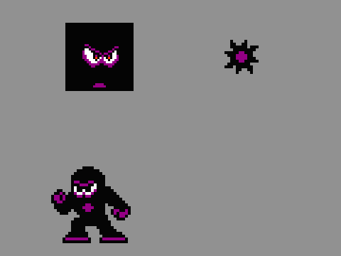 Proto Man - Dark Man sprites remade