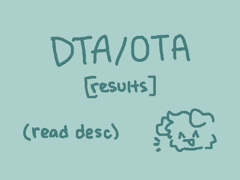 3K DTA/OTA RESULTS