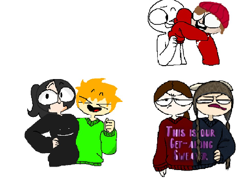 The get-along sweater