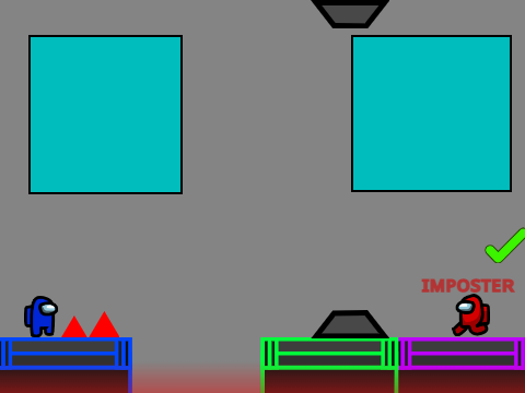 Among us platformer